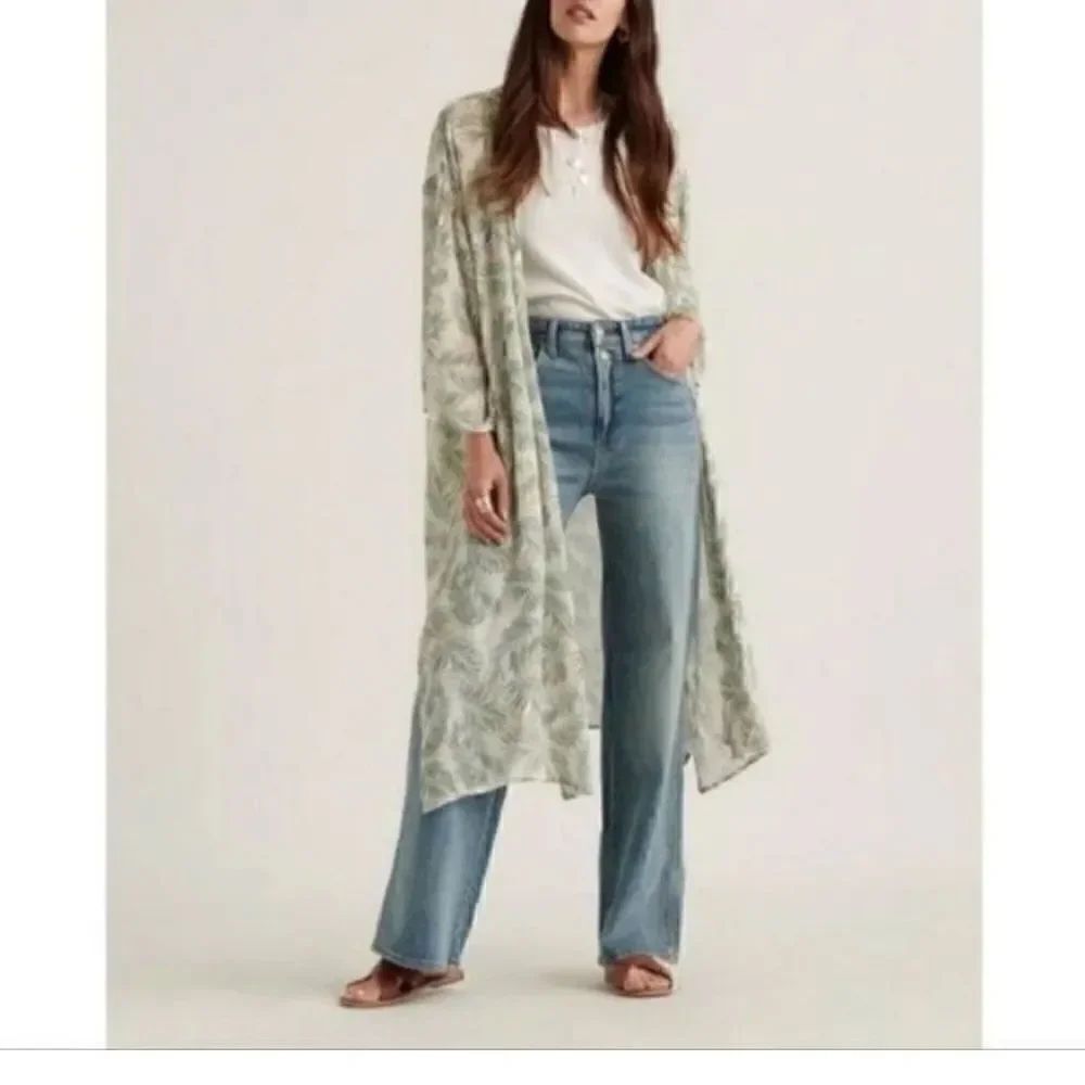 NWT Lucky Brand Floral Kimono Duster - Picture 16 of 16